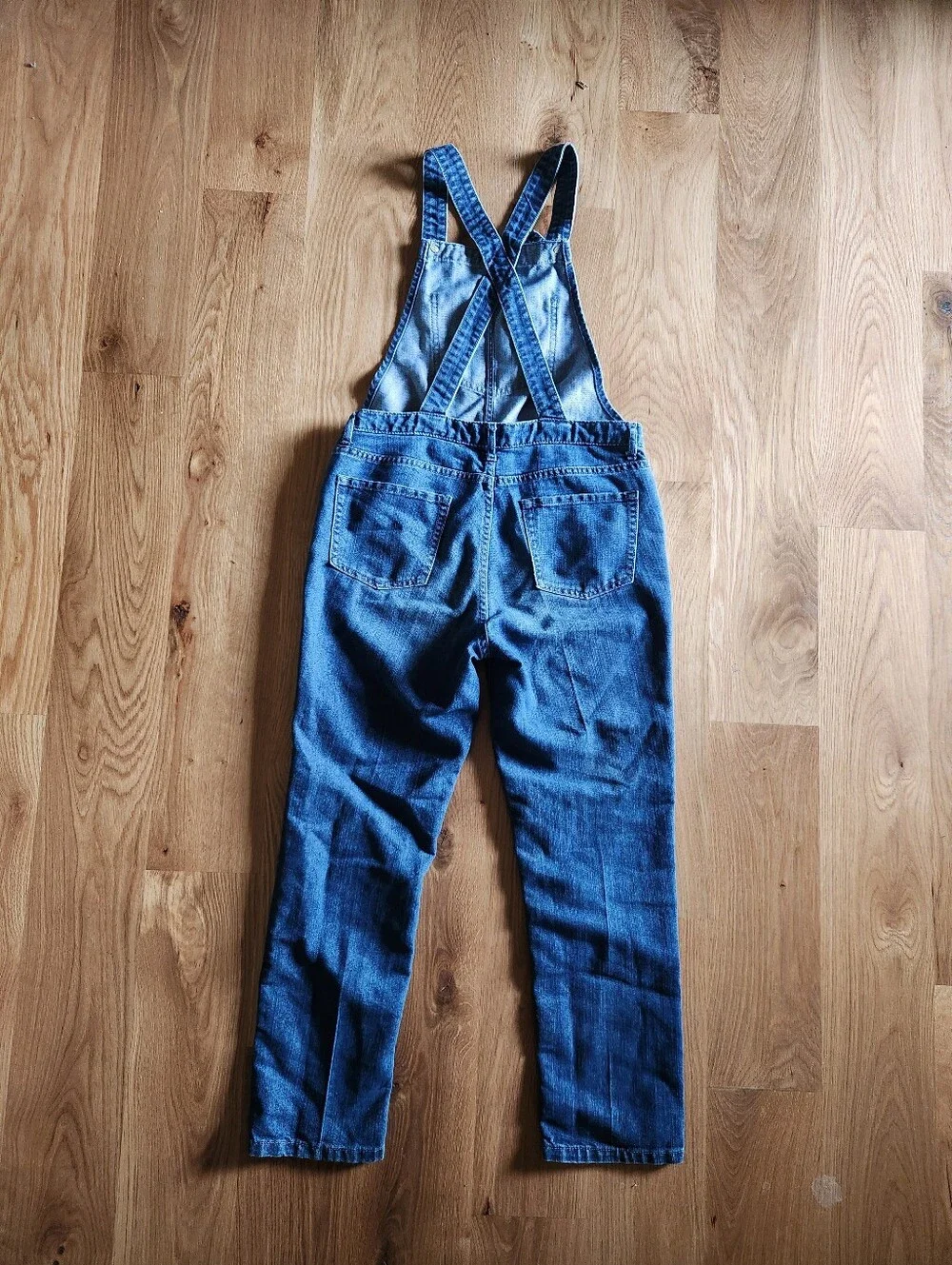Childrens Place Blue Denim Kids Overalls with Patch Details 14